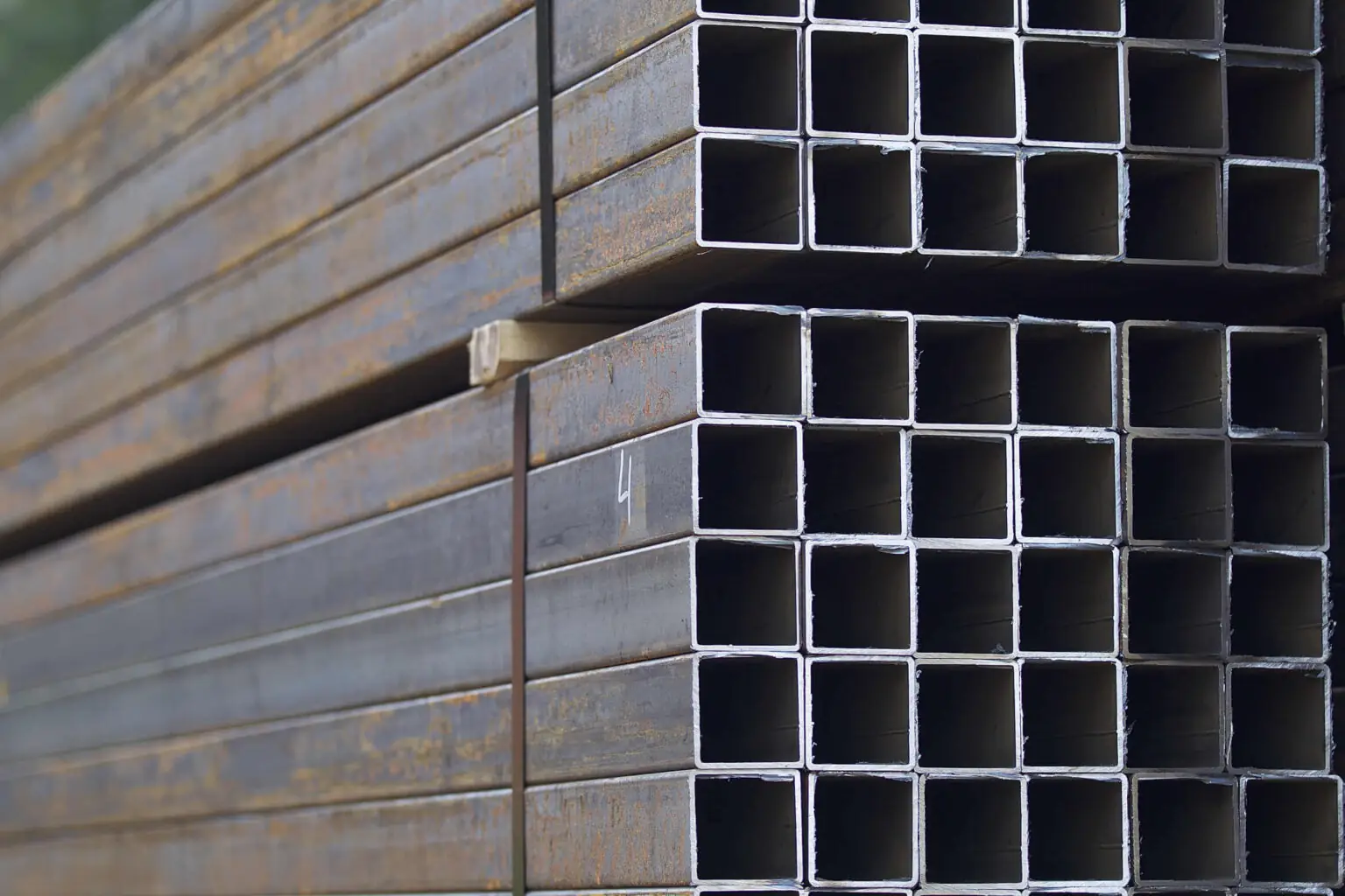 Steel-tubing
